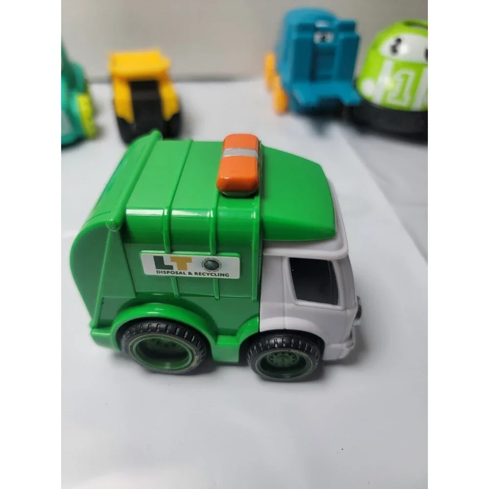 Toddler Toy Vehicle Lot of 6 Little Tikes & Other Cars Trucks Forklift...